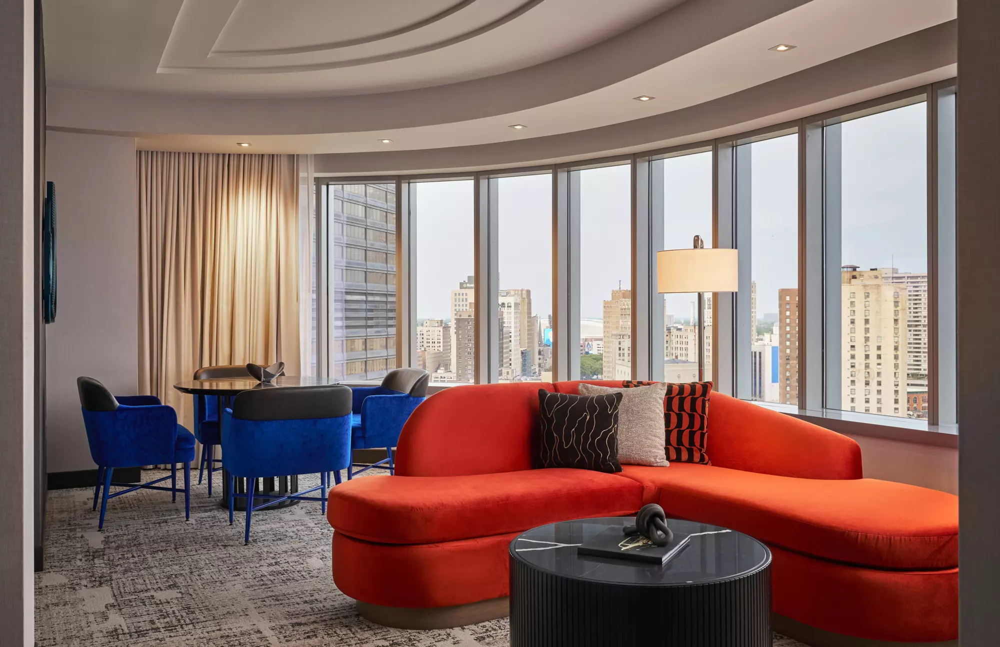 Updated photo of MGMGD hotel room living space