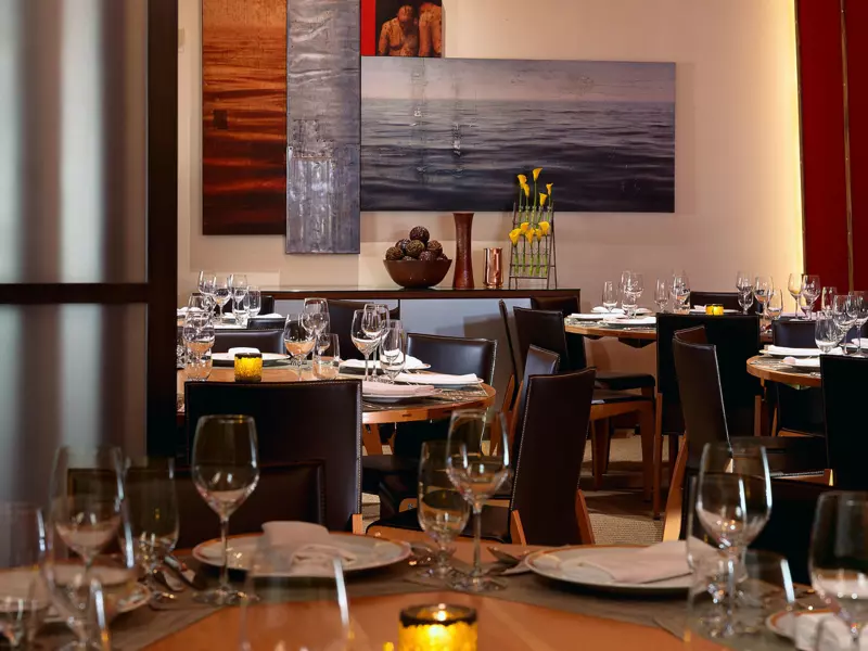 The dining room at Tom Colicchio’s Craftsteak