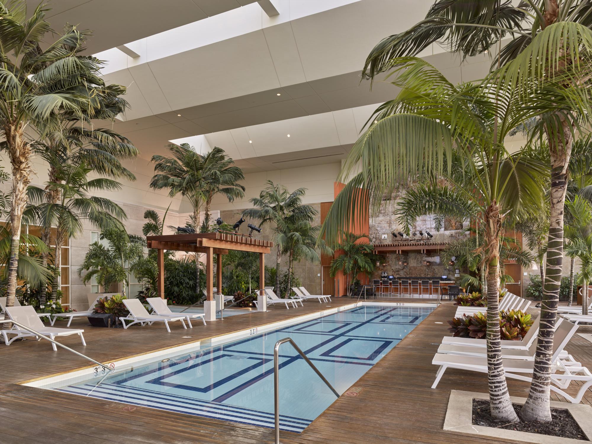 Indoor Pool at MGM Tower